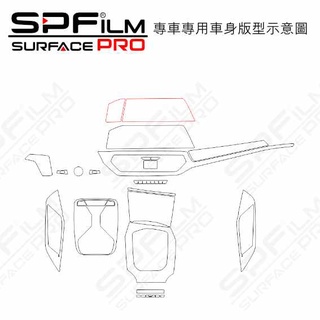 BMW 4series Coupe專用內裝保護膜 電腦裁切 TPU 犀牛皮 中控 儀表 門飾飾板 防刮貼片 SPFilm
