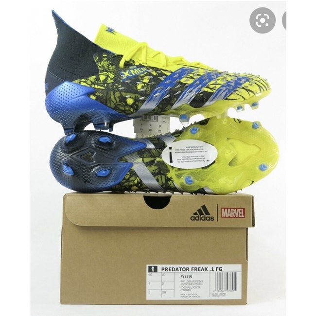 27.5  adidas Predator freak .1 FG 足球鞋 漫威 FY1119