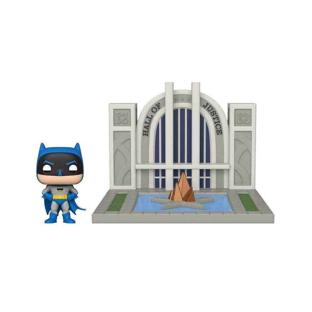 PENGDA 彭大商城 FUNKO POP 🌟 9 DC 城鎮系列 蝙蝠俠80週年 正義大廳 w/蝙蝠俠