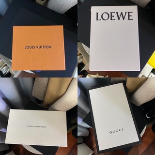 LOUIS VUITTON LOEWE 紙盒 GUCCI COMMON PROJECTS 鞋盒