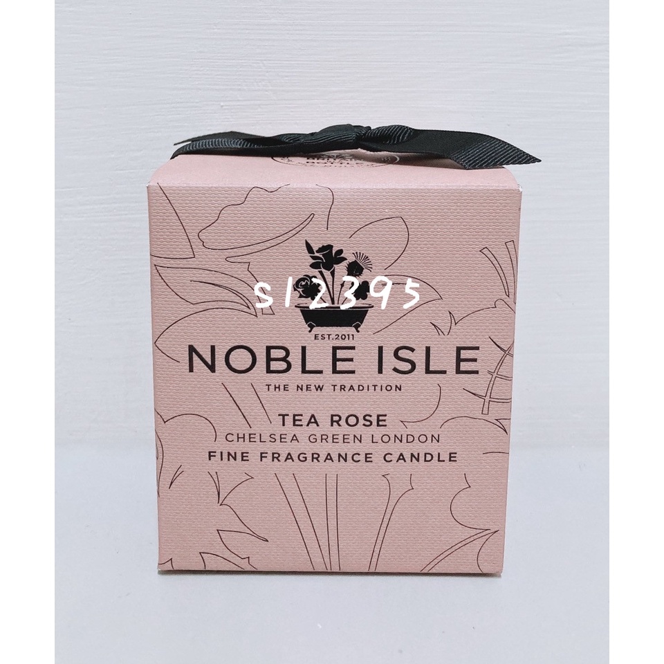 NOBLE ISLE 茶玫瑰香氛蠟燭 新版 200g