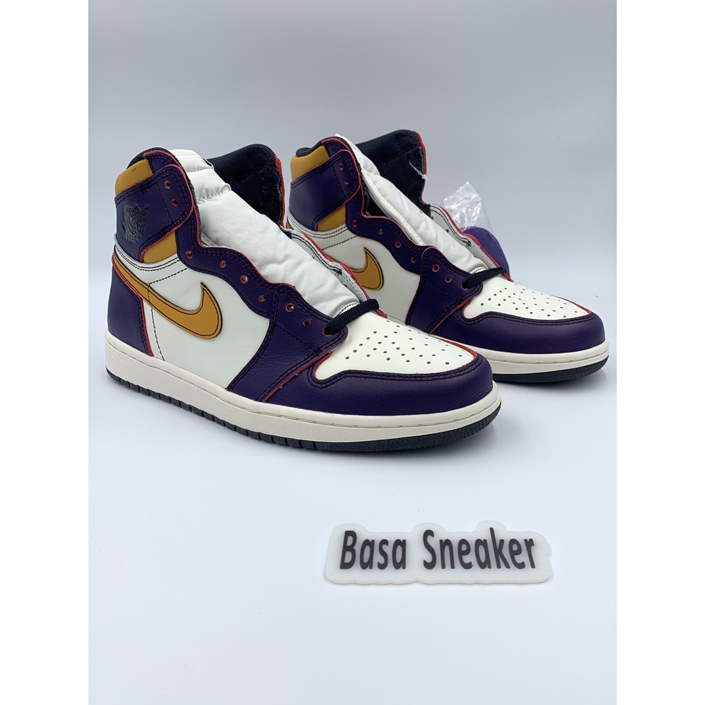 jordan 1 defiant sb lakers