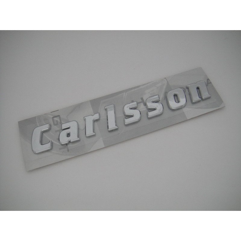 《※金螃蟹※》M Benz 賓士 Carlsson 後車箱 立體 字體 字標 logo mark