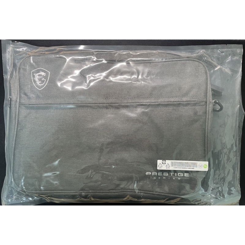 MSI 微星筆電包 手提包 側背包 全新 15.6吋 Prestige Topload Bag