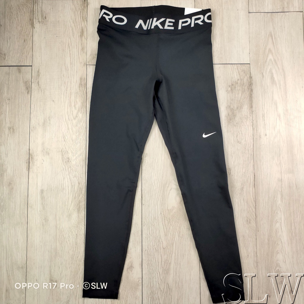 『 SLW 』CZ9780-010 女 NIKE PRO DRY 基本款 中腰 排汗 內搭褲 訓練 健身 緊身褲 29