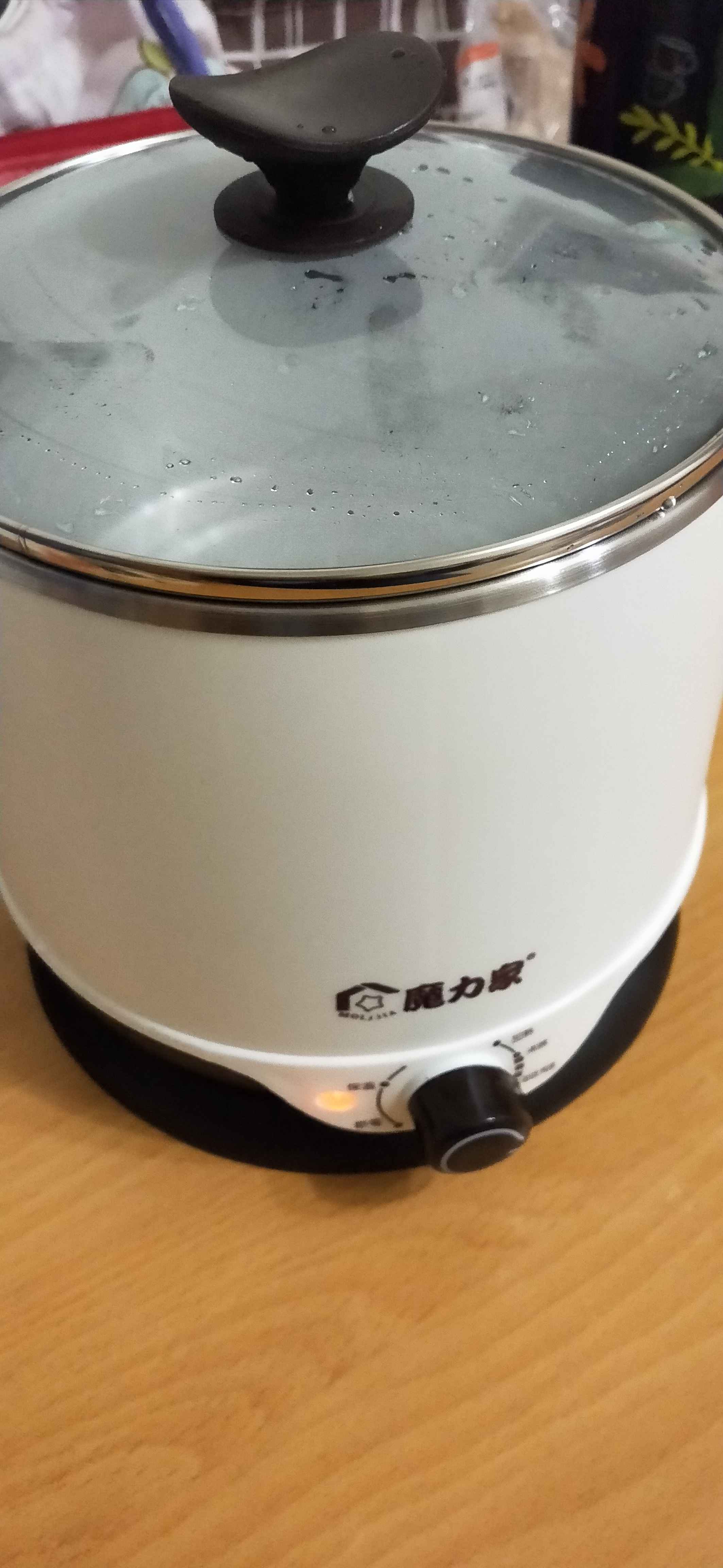 免運 省電 煮泡麵神器魔力家即食行熱304不鏽鋼雙層隔熱防燙美食快煮鍋美食鍋2 2l 大容量電火鍋鍋蓋