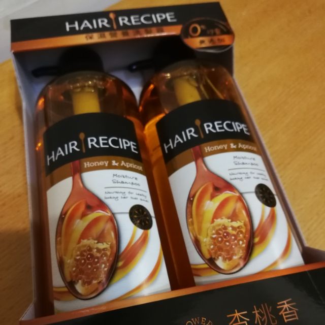 HAIR RECIPE 蜂蜜杏桃洗髮精 現貨拆售