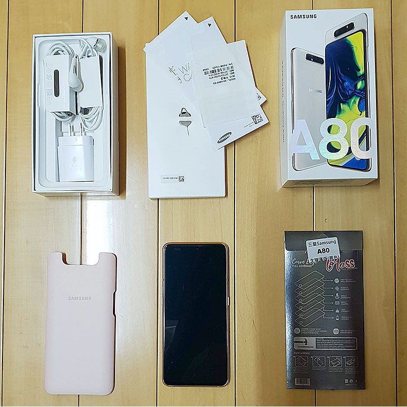 【二手】SAMSUNG Galaxy A80 8G/128G 6.7吋前後翻轉三鏡頭輕旗艦手機