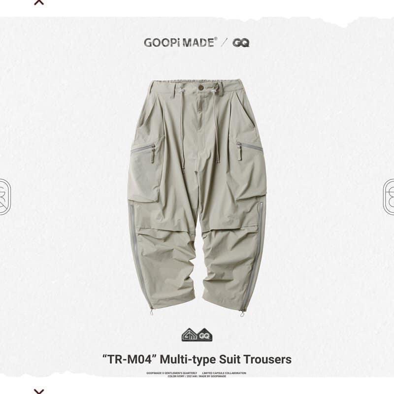 goopi x GQ “TR-M04” Multi-type Suit Trousers 3號