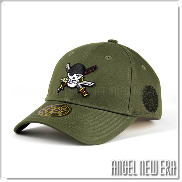 Angel New Era One Piece 海賊王航海王索隆海藻綠限定老帽穿搭東映授權超夯 蝦皮購物