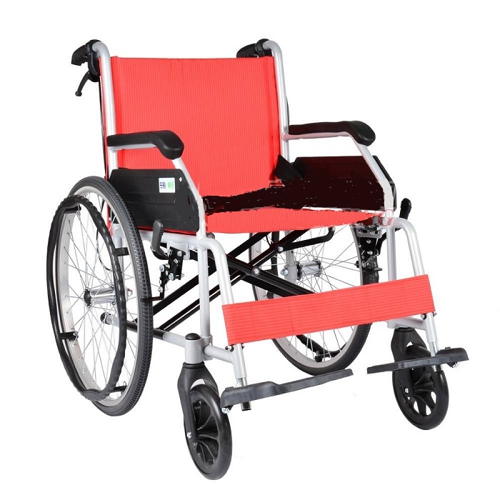 【海夫健康生活館】恆伸 機械式輪椅(未滅菌) 鋁合金升級版輪椅 單層不折款 輪椅-B款(ER-0217-1)