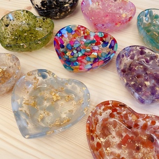 💗天然水晶碎石 愛心盒 愛心收納盒 水晶碎石能量擺飾💗品質好 臺灣手作 薄利多銷 評價可參考 謝謝！