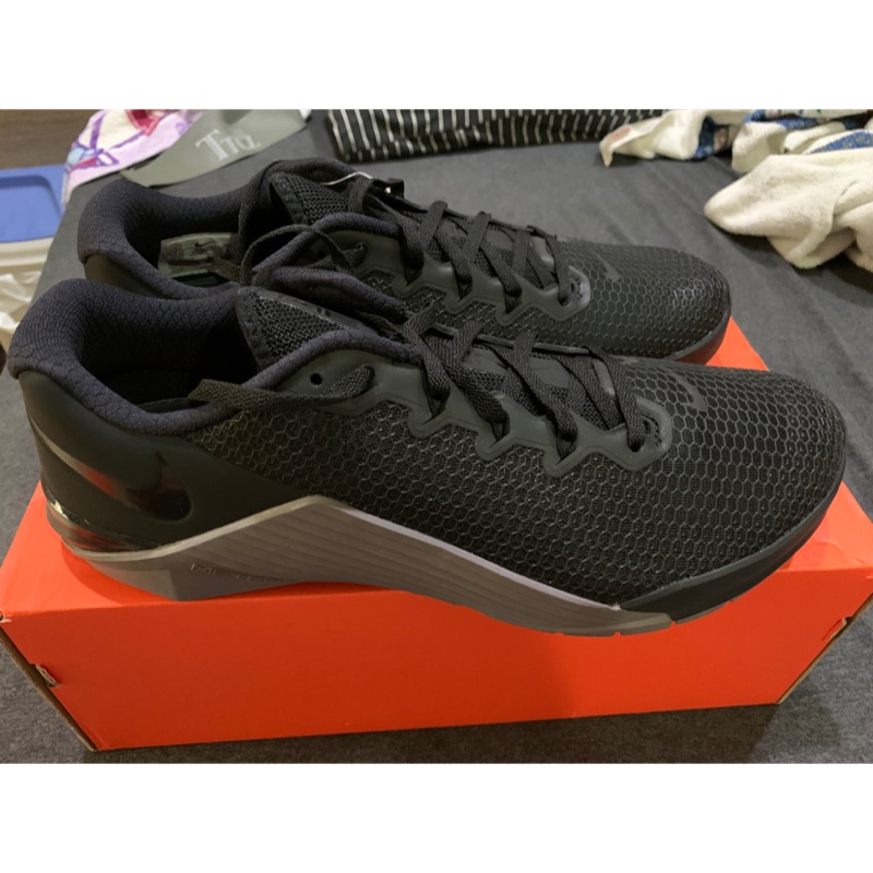 Nike metcon 5 黑灰 運動鞋