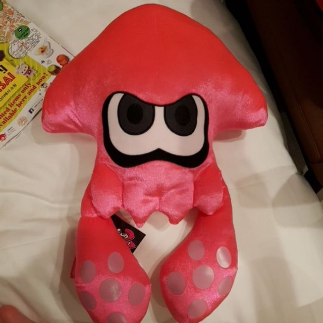 日本帶回烏賊娃娃Splatoon