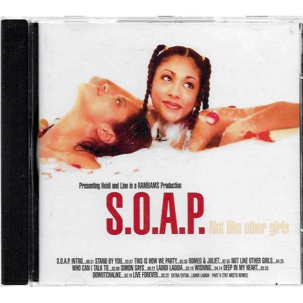 二手 CD -- S.O.A.P.香皂姊妹 // 與眾不同~ SONY、1998年發行