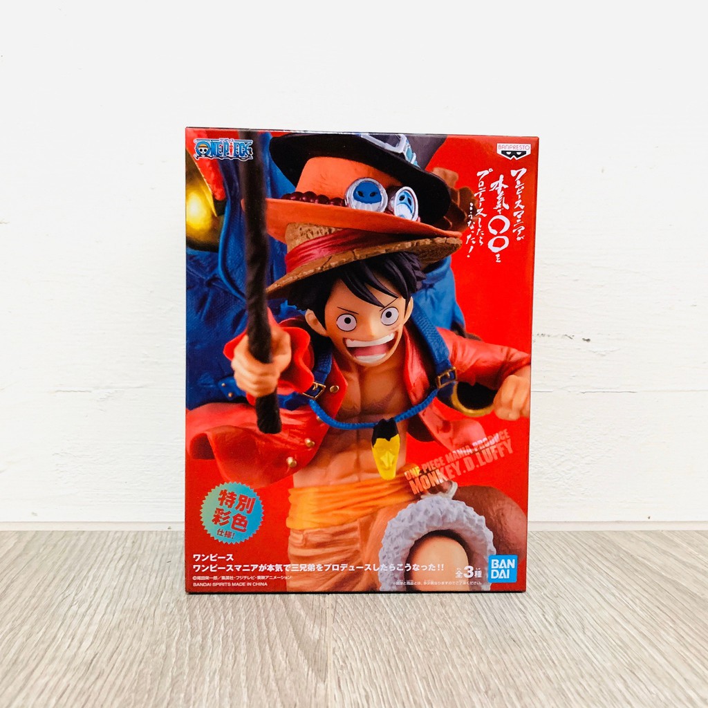 K C 引超社 日版正品現貨 全新海賊王one Piece Mania Produce 三兄弟特別彩色仕樣魯夫 蝦皮購物