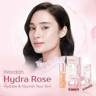 [PO] WARDAH Hydra Rose Cleanser Day Night Cream Serum