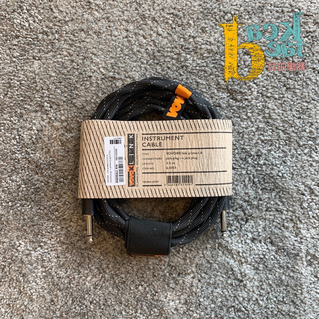 反拍樂器】VOVOX Link protect A 雙直頭3.5M 樂器導線瑞士手工導線6.0703 | 蝦皮購物 反拍樂器】VOVOX Link protect A 雙直頭3.5M 樂器導線瑞士手工導線6.0703 | 蝦皮購物