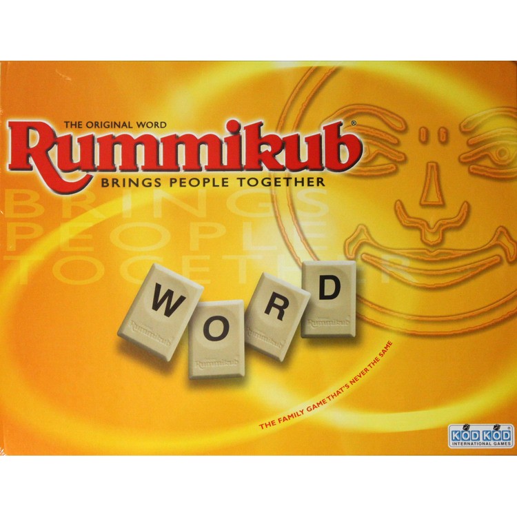 骰子人桌遊-拉密英文字母版 Rummikub Word(英)單字.拼字.字彙牌