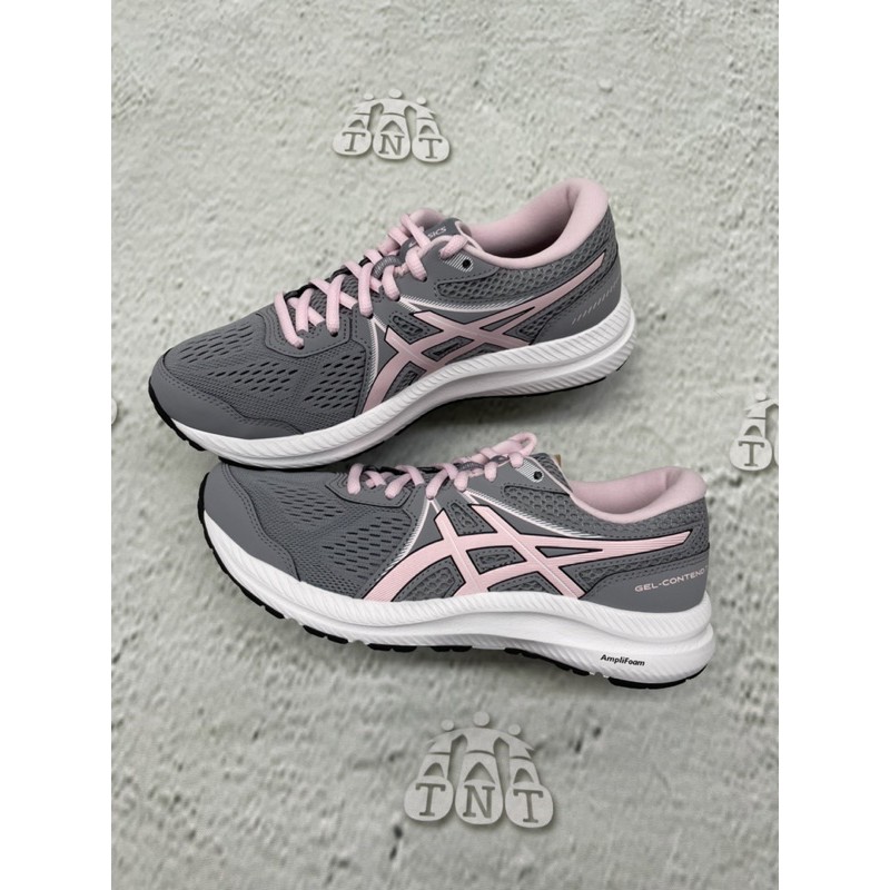 《TNT》ASICS GEL-CONTEND 7 女 耐磨 透氣 入門款 慢跑鞋 1012A910-022