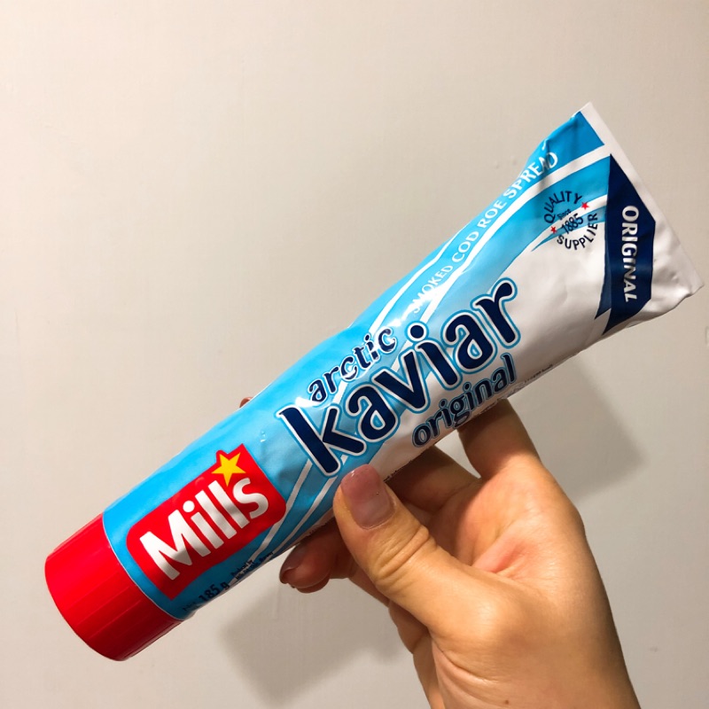 冰島代購 mills kaviar牙膏魚子醬 185g