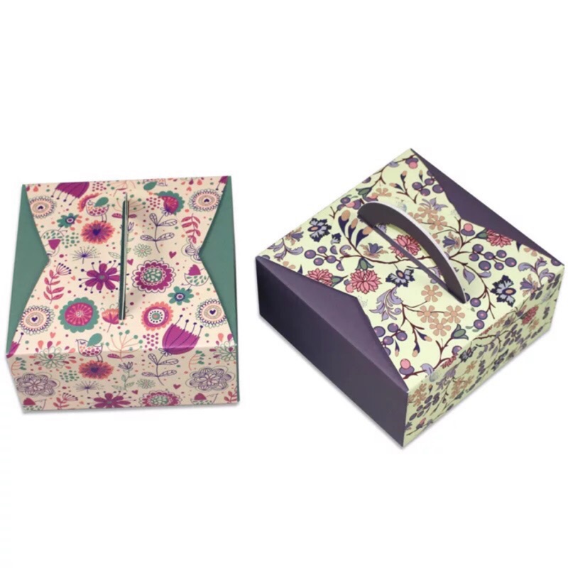 一組5個#禮盒#中秋節禮盒 #4入裝禮盒#大福草莓 #手提紙盒#鳳梨酥禮盒 月餅手提紙盒烘培包裝盒西點盒 4吋蛋糕盒