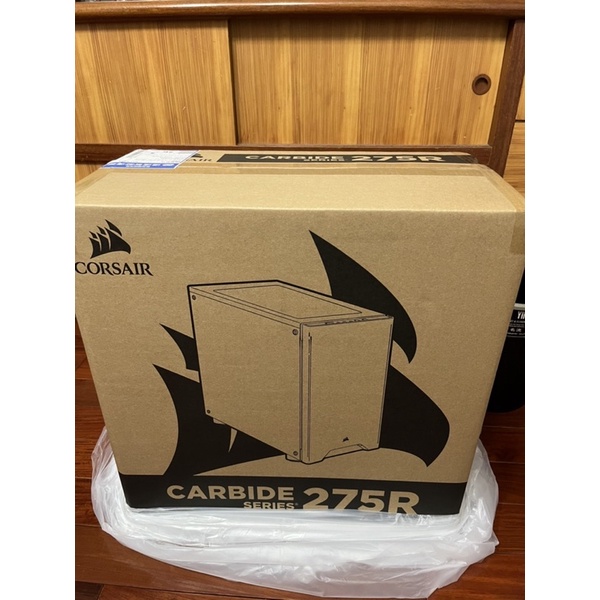 CORSAIR 海盜船 Carbide 275R 電競機殼 (白)