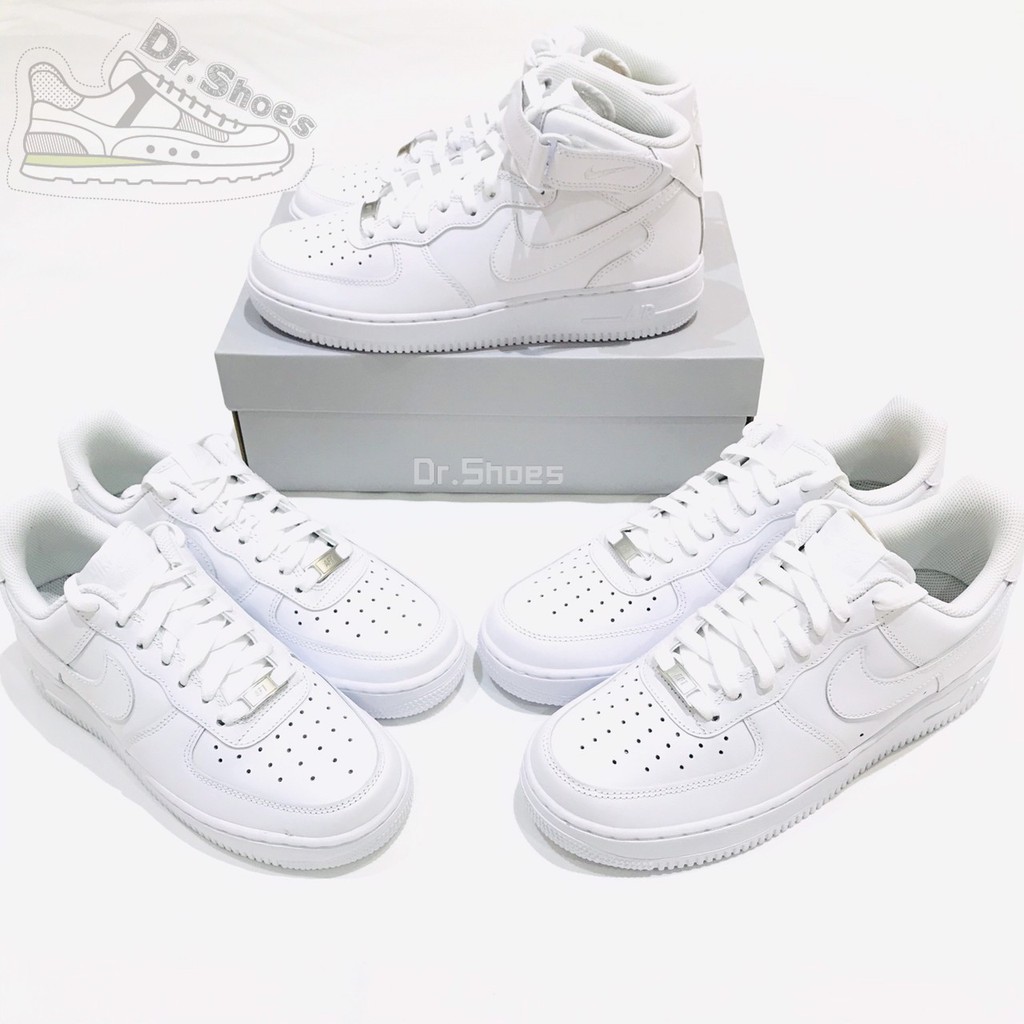 【Dr.Shoes 】NIKE Air Force 1 07 CW2288-CW2289-111 DD8959-100