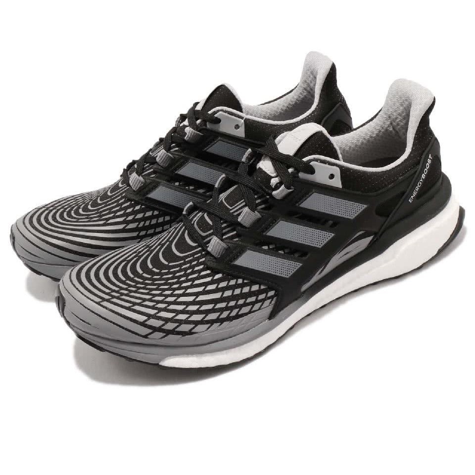 adidas 愛迪達馬牌輪胎聯名慢跑鞋ENERGY BOOST 耐磨緩震訓練慢跑鞋輕量透氣耐磨灰黑(CP9541) | 蝦皮購物