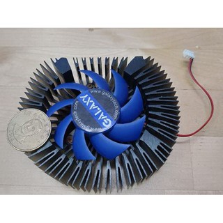 DIY散熱片 有風扇 galaxy 顯示卡拆下 超便宜 萬物可散熱 12V（5V就能驅動）