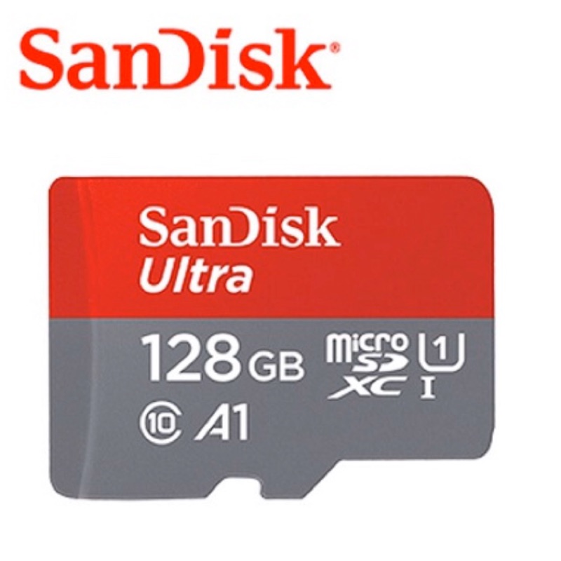 SanDisk Ultra microSDXC UHS-I (A1)128GB記憶卡100MB/s