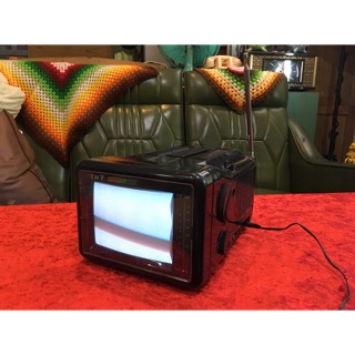 TACT早期手提彩色電視機📺 #小電視機 #老物收藏 #老電視 #二手電器