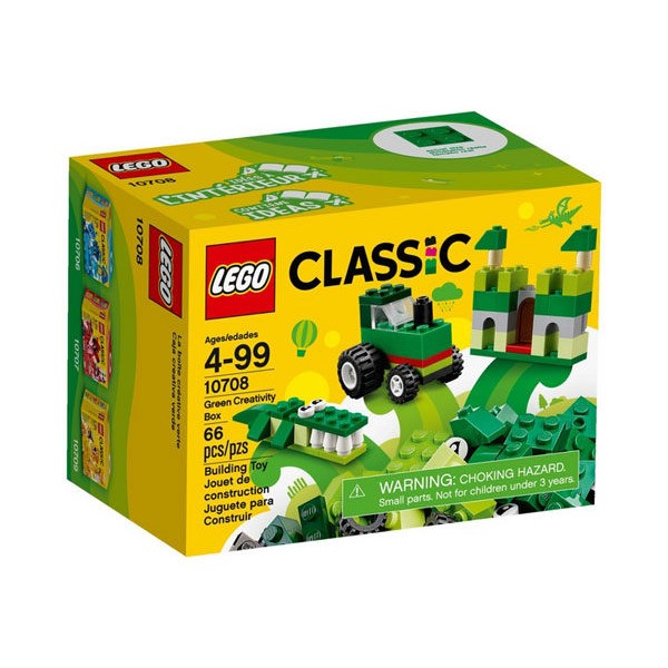 【積木樂園】樂高 Lego 10708 CLASSIC 綠色創意盒