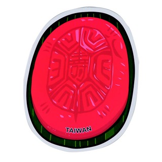 MILU 台灣異形明信片/ 紅龜粿 / Taiwan Postcard 旅行明信片