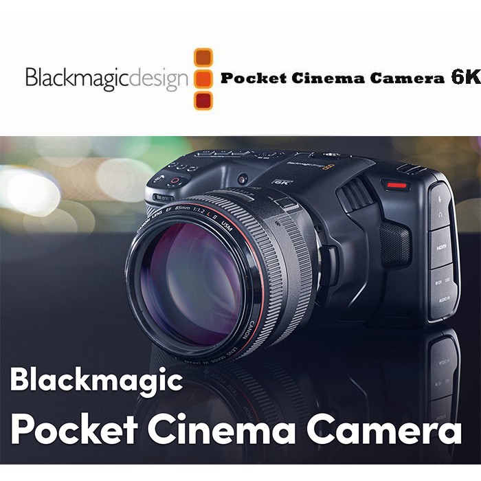 【eYe攝影】Blackmagic Pocket Cinema Camera 6K 專業攝影機 EF接環 BMPCC