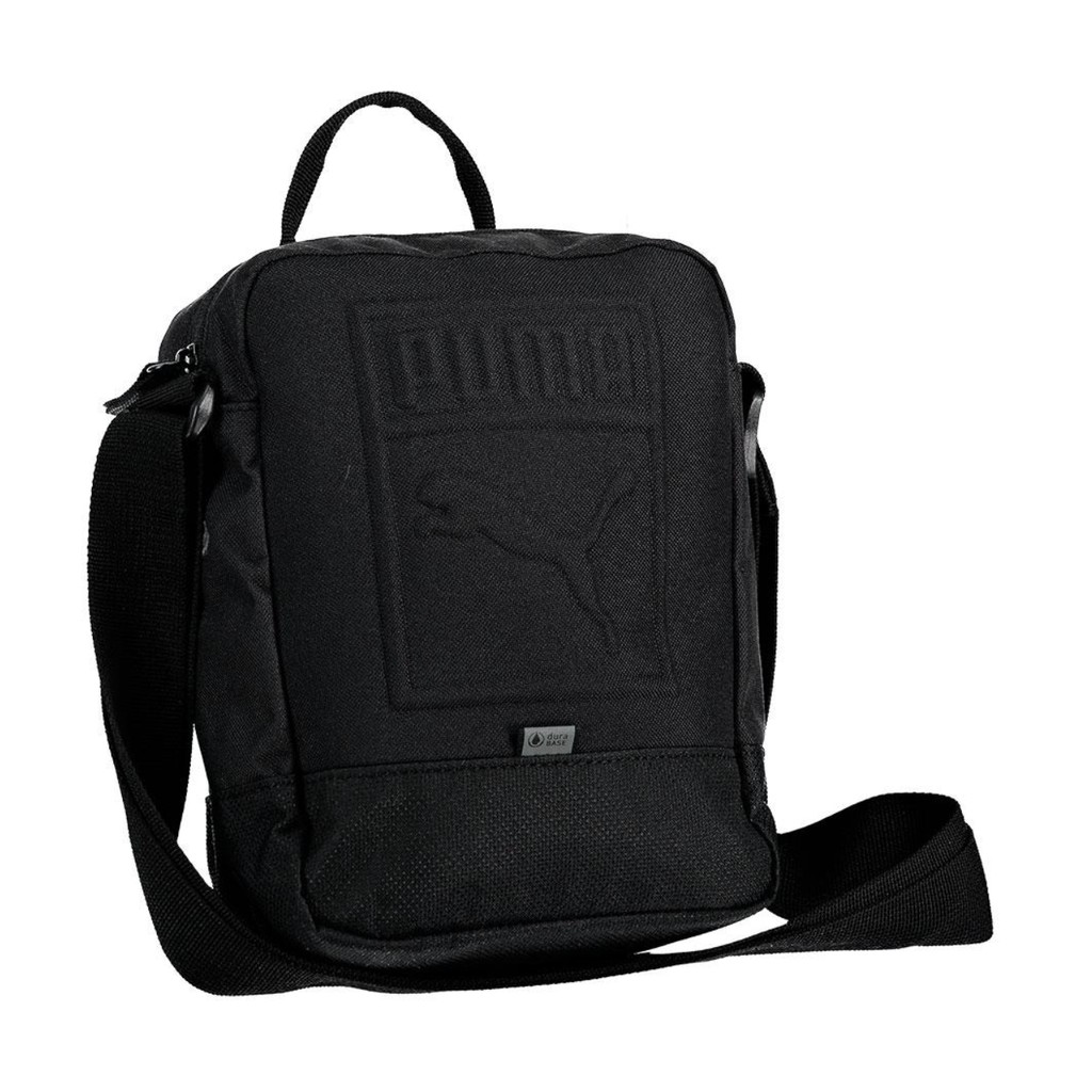 PUMA 小背包 S 小側背包 側背包 側背肩包 單肩包 背包 包包 經典 立體 LOGO 黑色 07558201