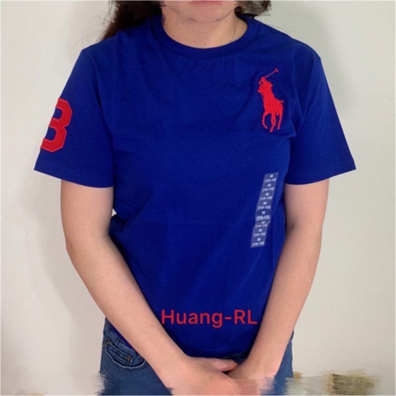 【Huang-RL】💯開立發票💯Ralph Lauren RL POLO 青年版 素T 大馬 小馬  短袖 6