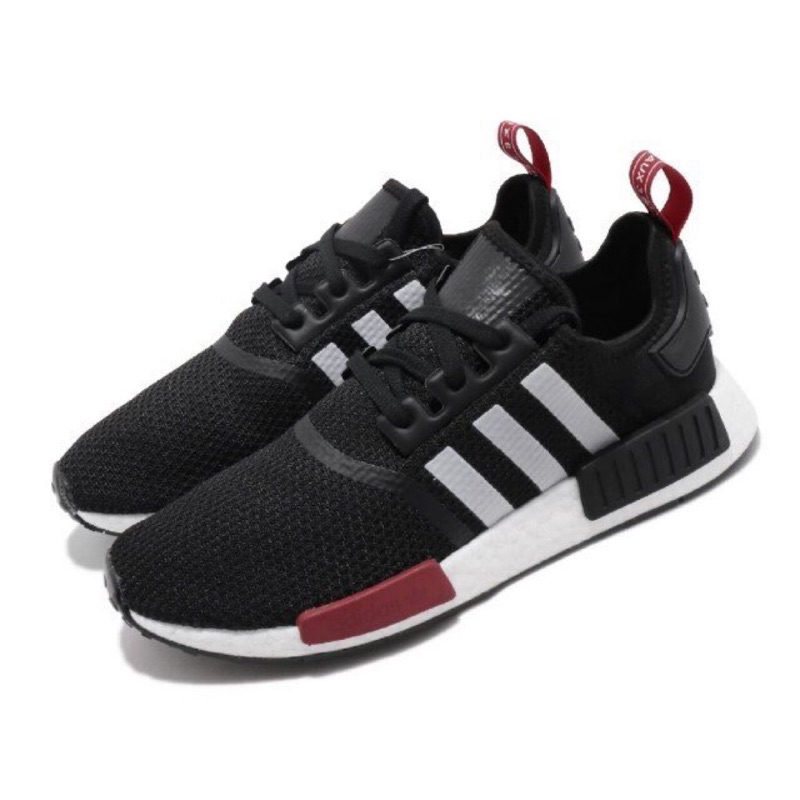 adidas NMD R1 黑 白 紅 EG2697