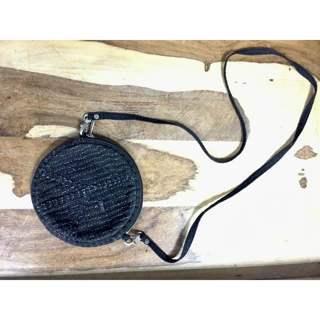 未使用porter Classic Sashiko Light Round Pouch Black銀座限定黑色版 蝦皮購物