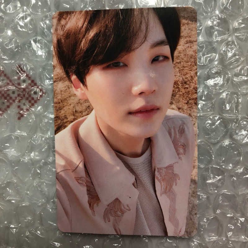 Bts Love Yourself 轉tear 閔玧其y版小卡suga 防彈少年團 蝦皮購物