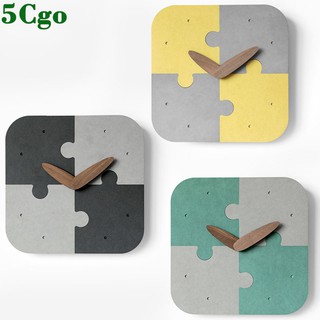 5cgo輕奢鍾表北歐掛鐘客廳家用現代簡約時鍾掛牆個性創意藝術方形簡約鐘錶t617285978016