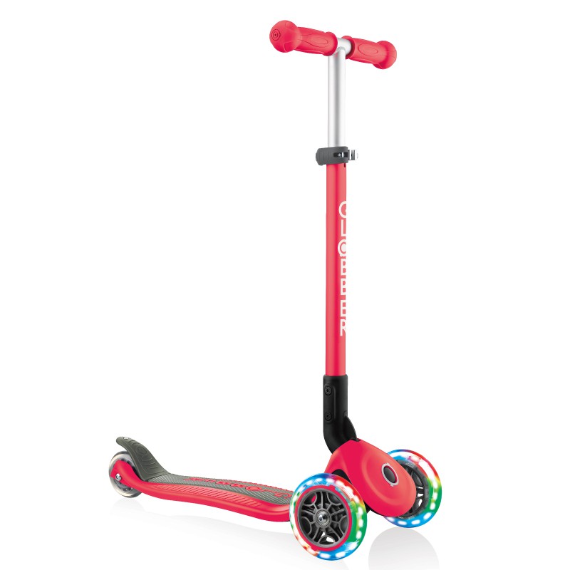Globber折疊滑板車-紅色/天藍色/薄荷綠 玩具反斗城