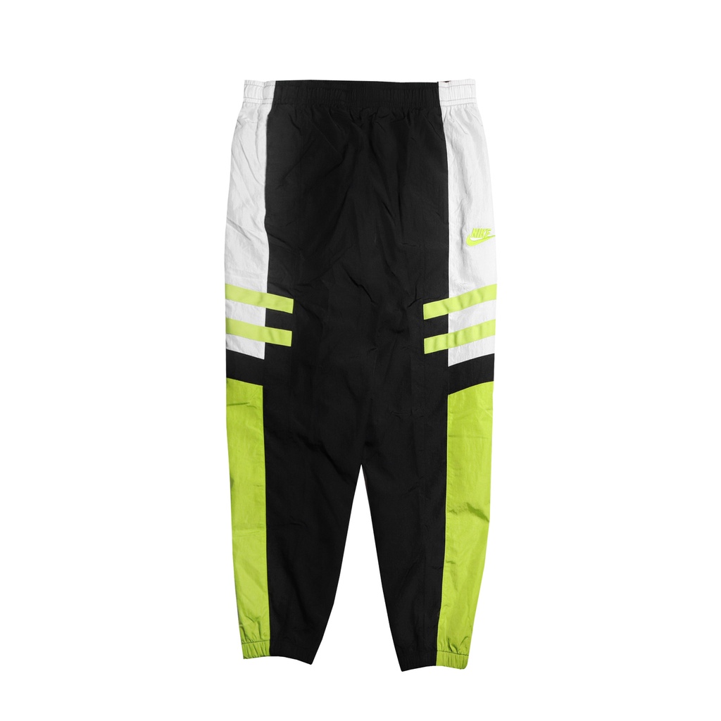 Nike 長褲 NSW Woven pants 黑 綠 男款 風褲 【ACS】 CJ4926-010