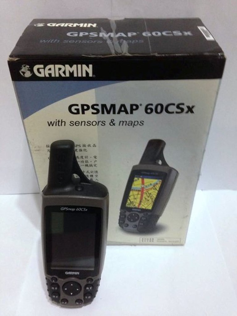 ✩手機寶藏點✩盒裝GARMIN 導航 GPSMAP 60CSx 掌上 型衛星導航 功能正常 戶外 登山 必備 讀B 77