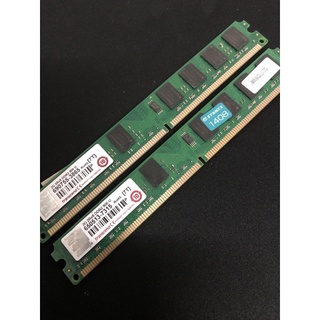 二手良品，創見DDR2-2G-800，667，6400記憶體，雙面顆粒