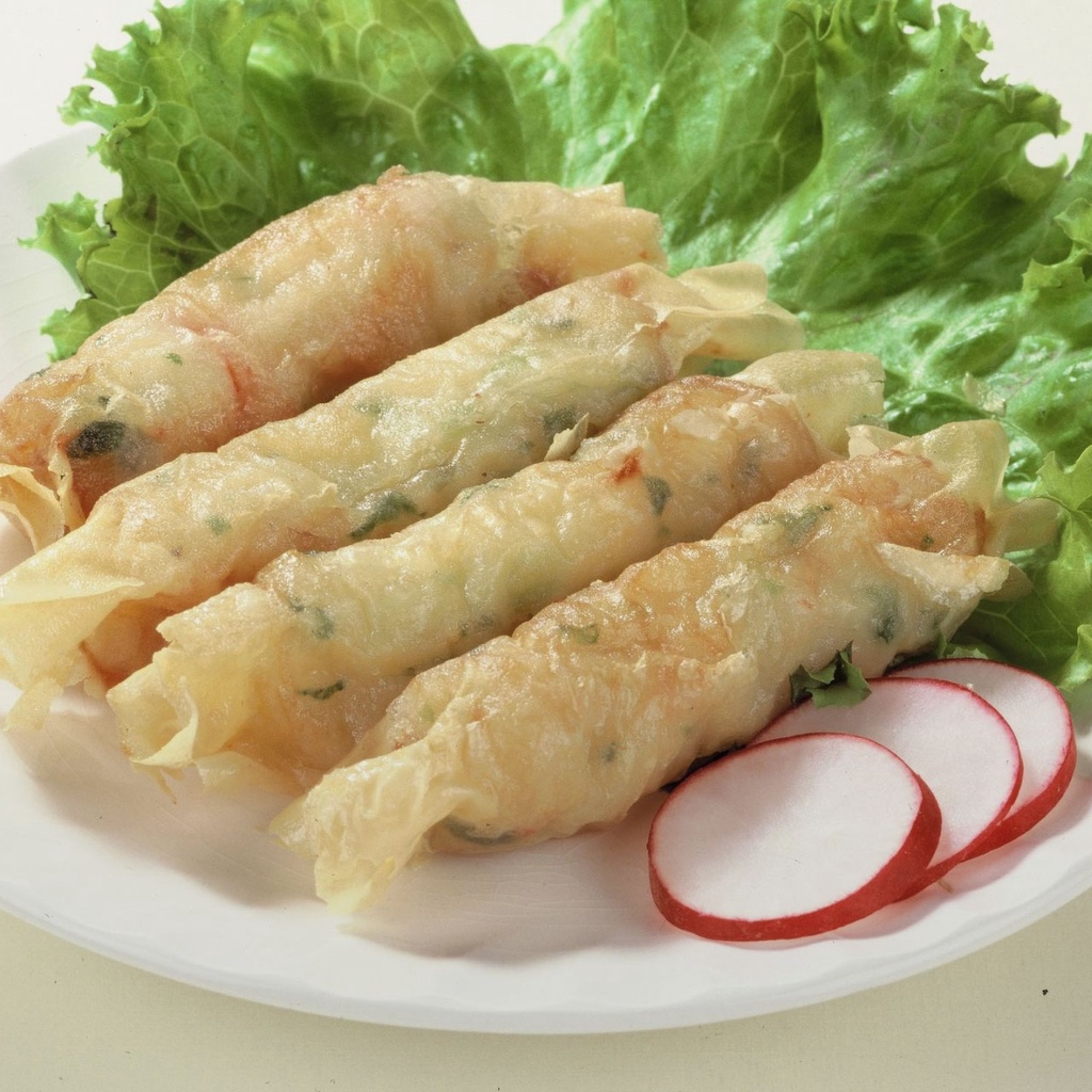 府城大蝦捲/10條盒 蝦捲 氣炸鍋 油炸 點心 炸物 小吃 台灣美食 台南小吃 炸蝦捲 炸蝦 炸物 冷凍蝦捲 冷凍食品