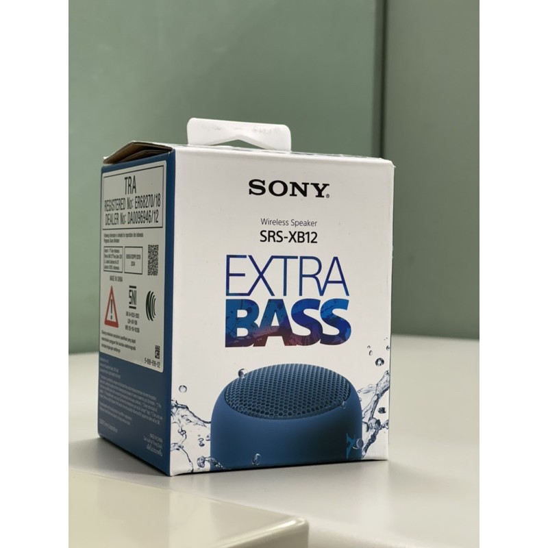 Sony SRS-XB12藍芽無線喇叭全新出售