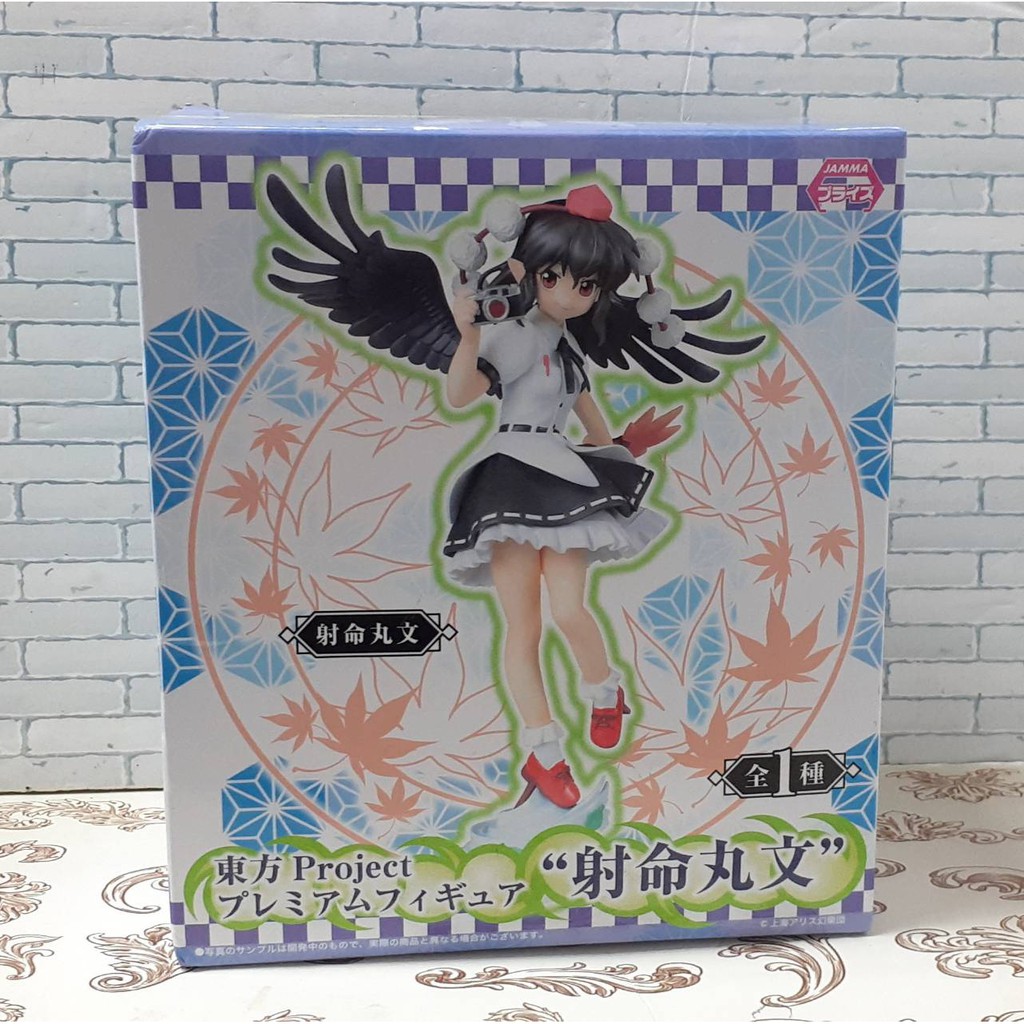 卡司正版現貨 代理版sega 東方project 射命丸文公仔景品 蝦皮購物