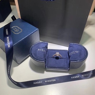 新款 HW 戒指盒項鍊盒 Harry Winston 鑽石戒指盒 Harry Winston 珠寶包裝盒