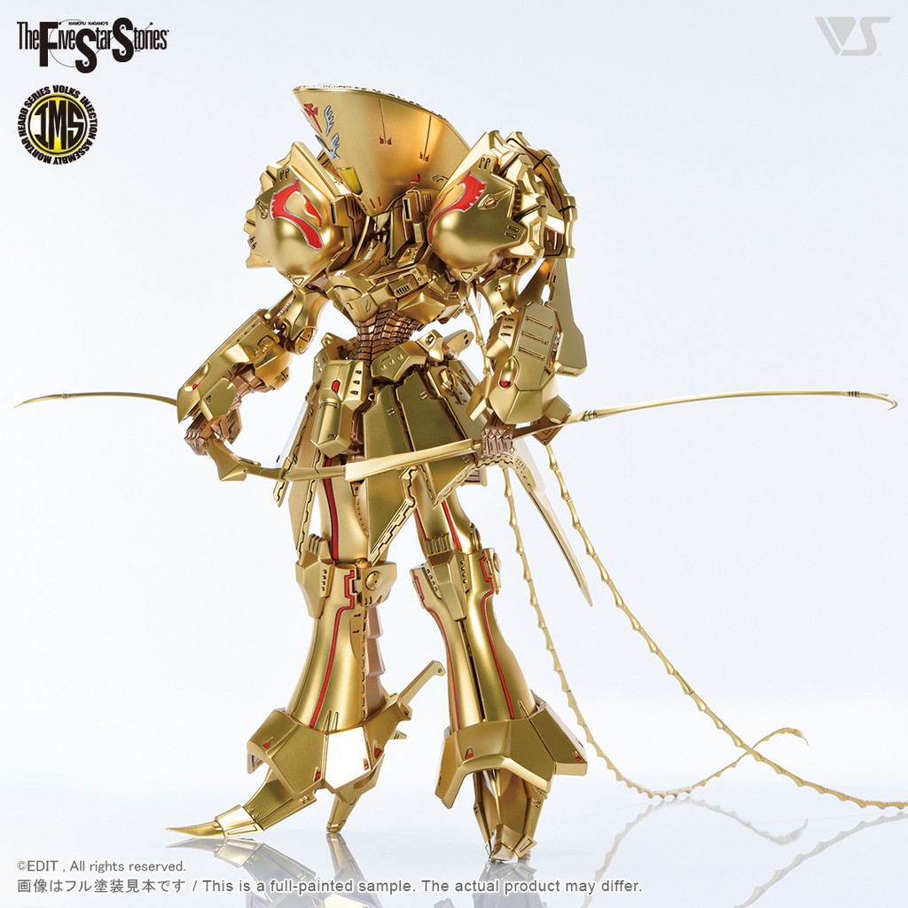 【VOLKS】GK模型 五星物語 1/100 IMS SERIES 黃金騎士 K.O.G  白件未塗裝 現貨